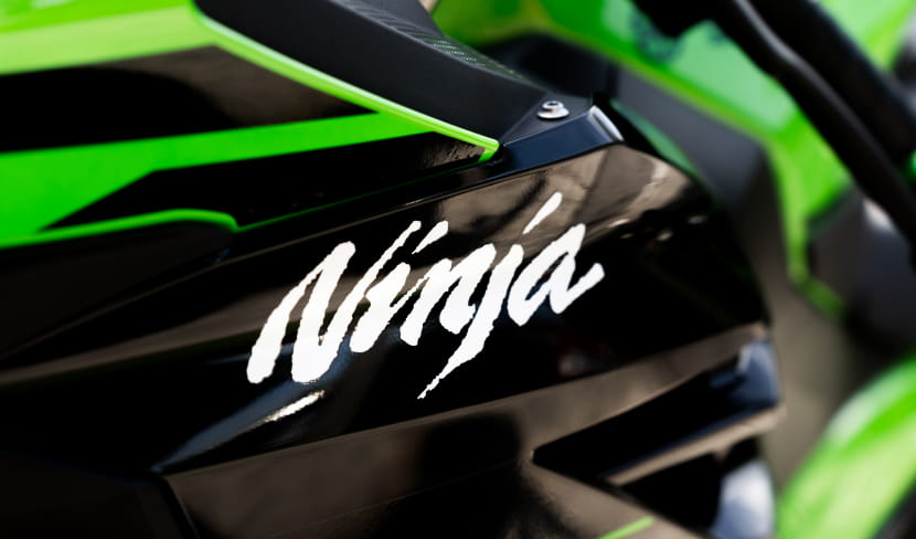 Custom motorcycle decals and pinstriping process