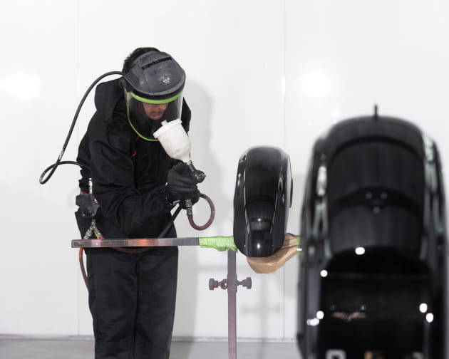 Motorcycle resprays and custom paintwork